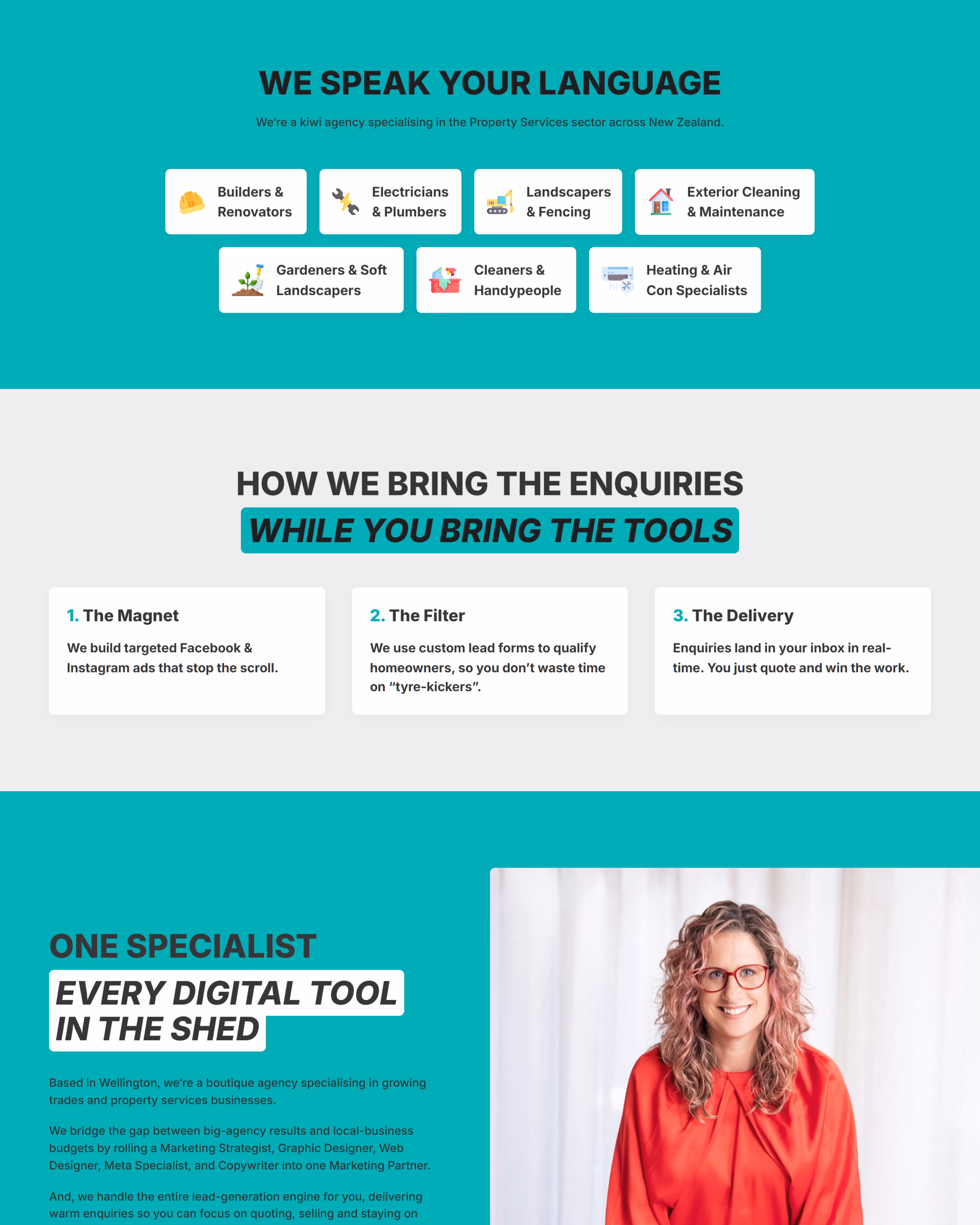 Choice Digital website designed by Grow My Business