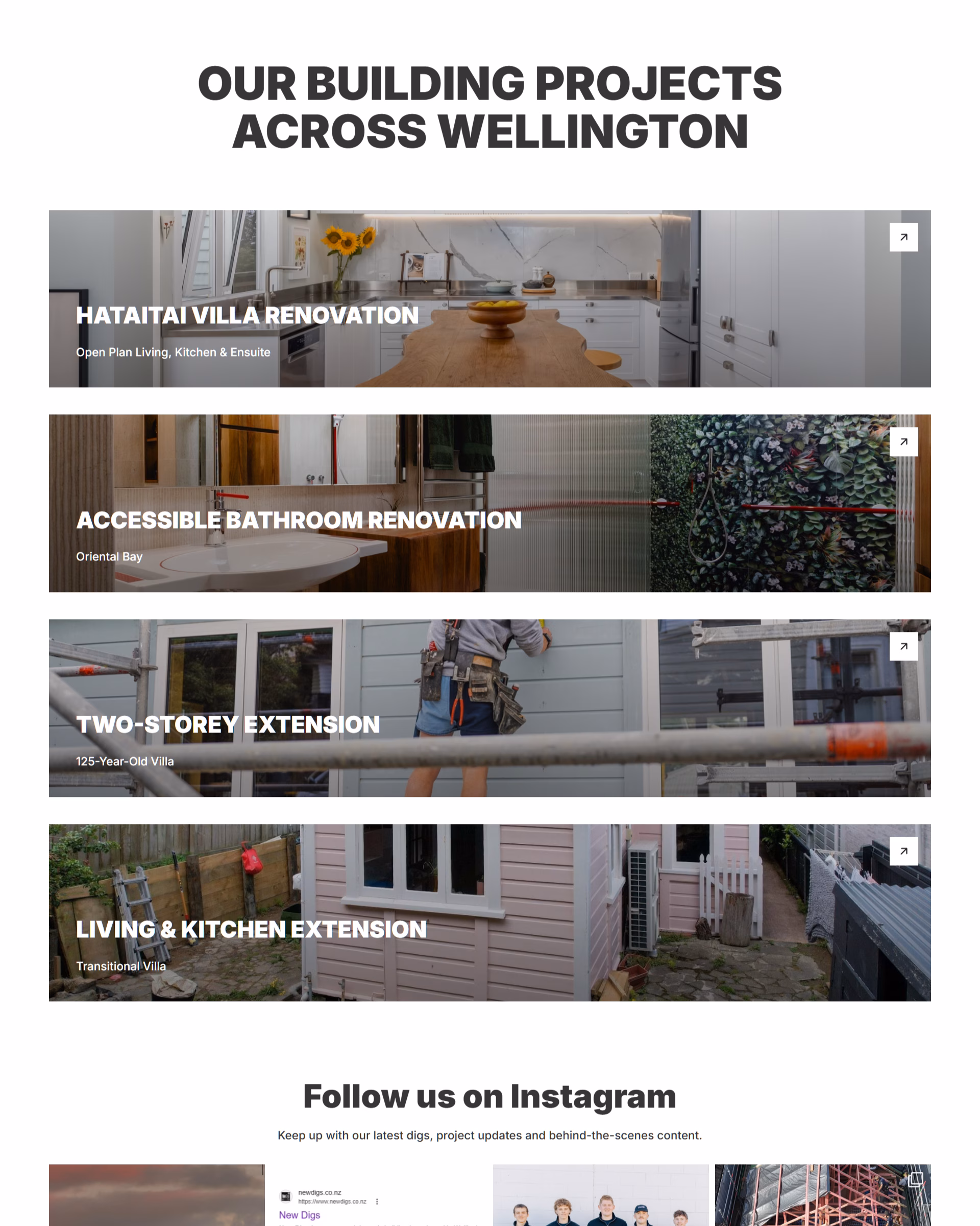 New Digs website designed by Grow My Business
