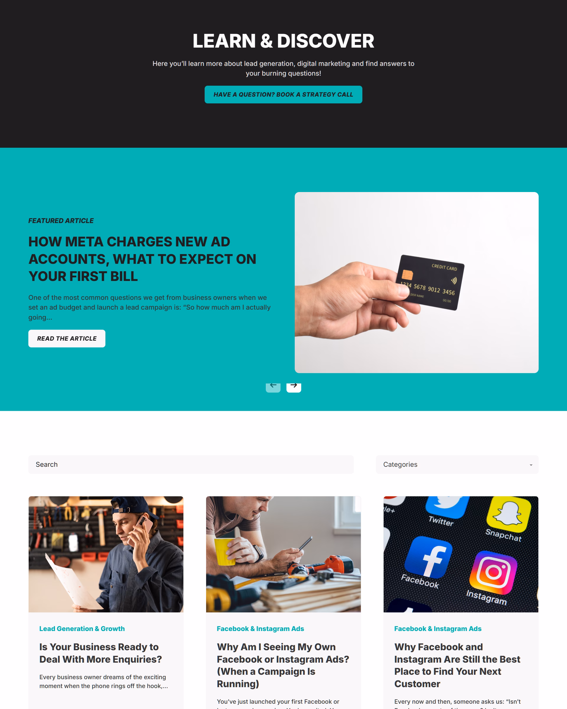 Choice Digital website designed by Grow My Business