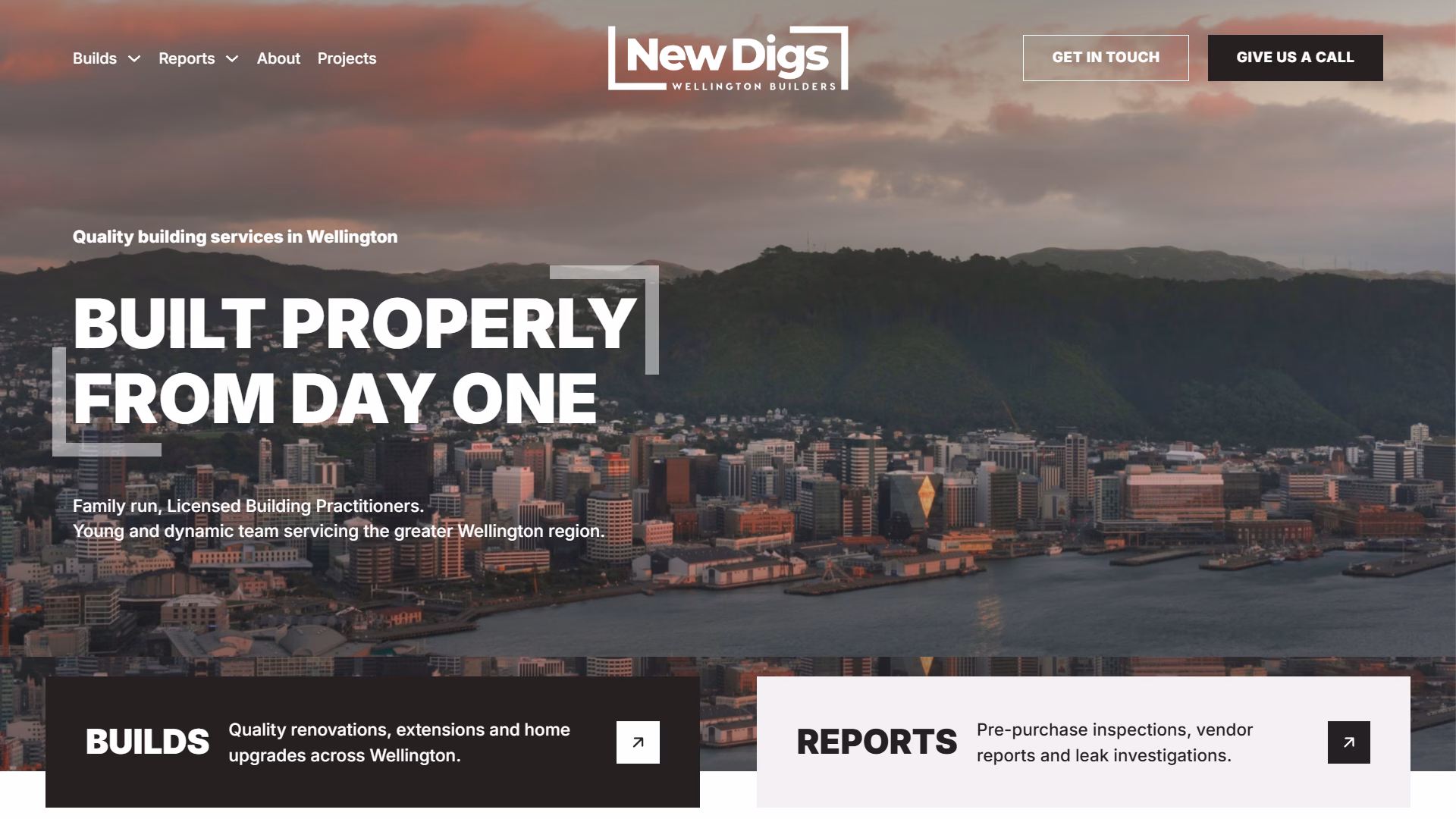 New Digs website designed by Grow My Business